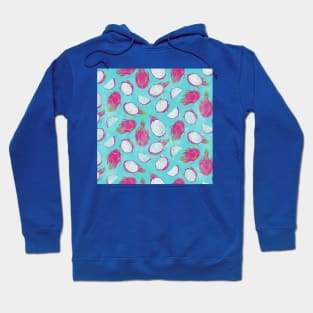 Teal Dragon Fruit Hoodie